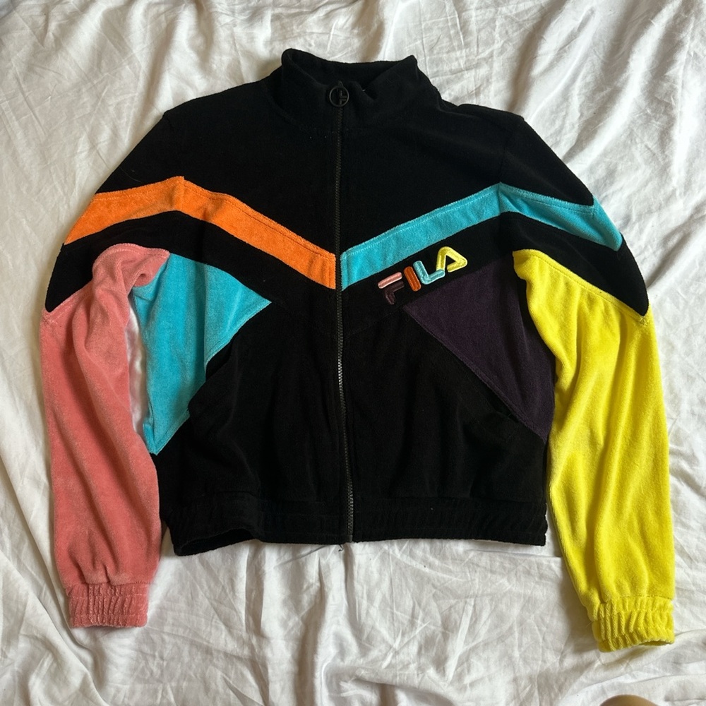 Fila Multicolor Zip-Up Jacket